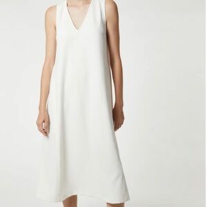 NWT SAINT ART nadine v-neck sleeveless dress, Ivory Cream Sz S